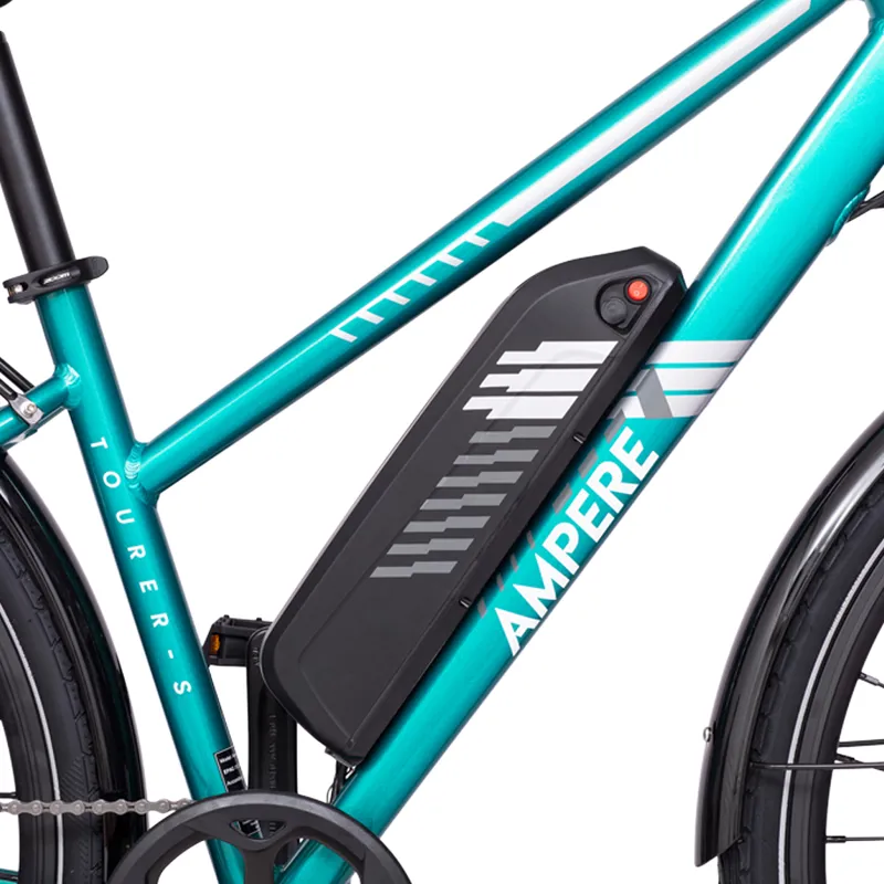 Ampere Tourer S Electric Bike Teal-9